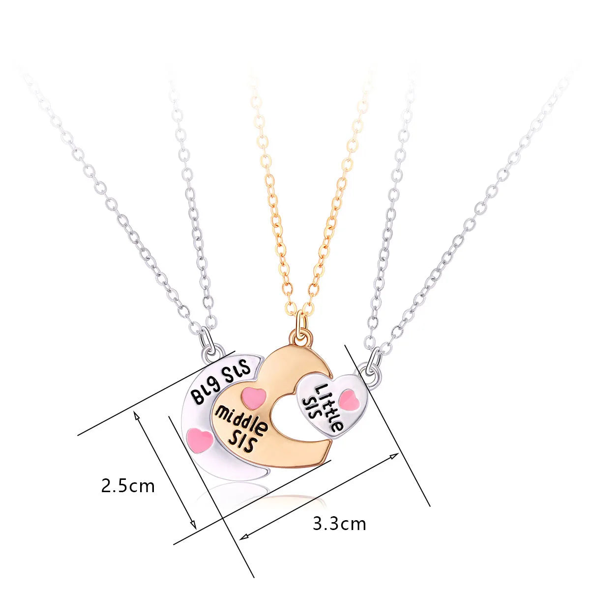 Magnetic Trio Necklace Set for 3 Sisters - Cotairy™
