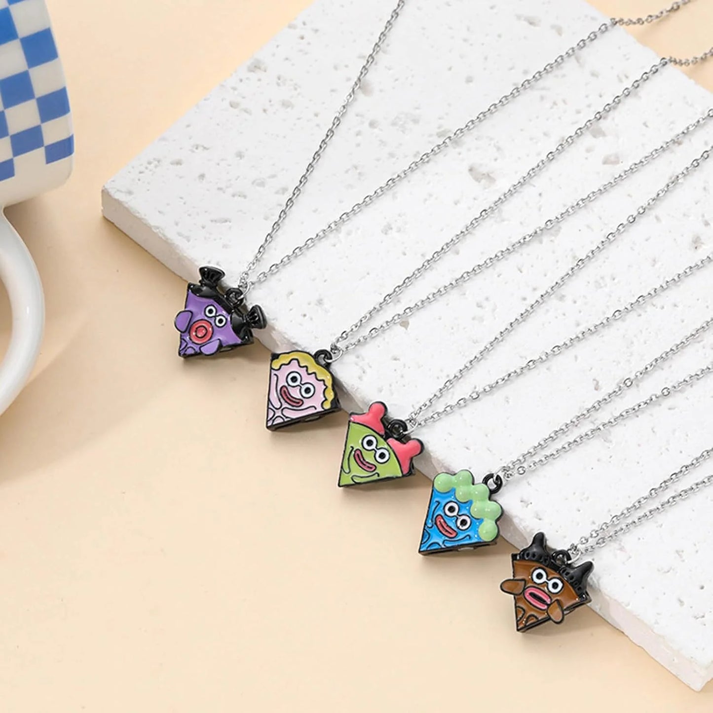 Vibrant Magnetic Friendship Necklace Set - Cotairy™