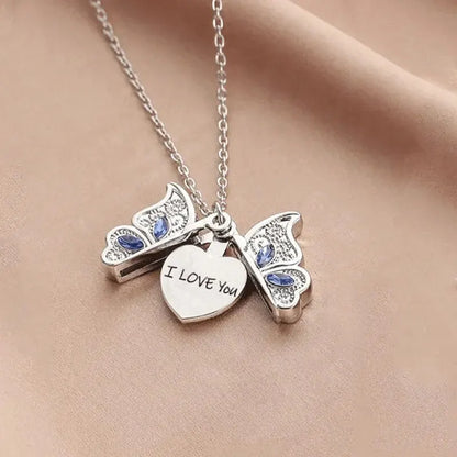 Hidden "I Love You" Locket Necklace - Cotairy™