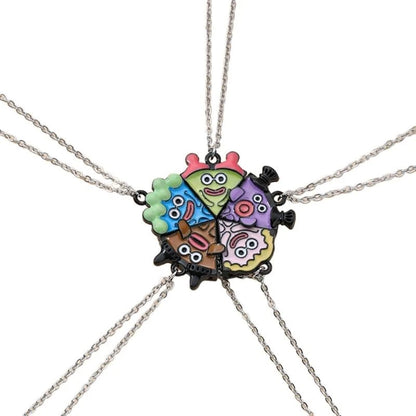 Vibrant Magnetic Friendship Necklace Set - Cotairy™