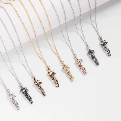 Couple/Best Friends Hugging Pendant Necklace — Cotairy™
