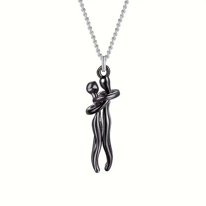 Couple/Best Friends Hugging Pendant Necklace — Cotairy™