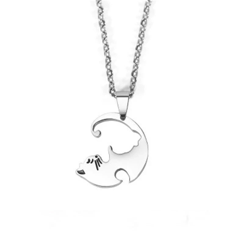 Magnetic Cuddling Kittens BFF Necklace Set - Cotairy™