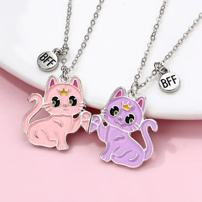 Magnetic Cuddling Cat Necklace Set - Cotairy™