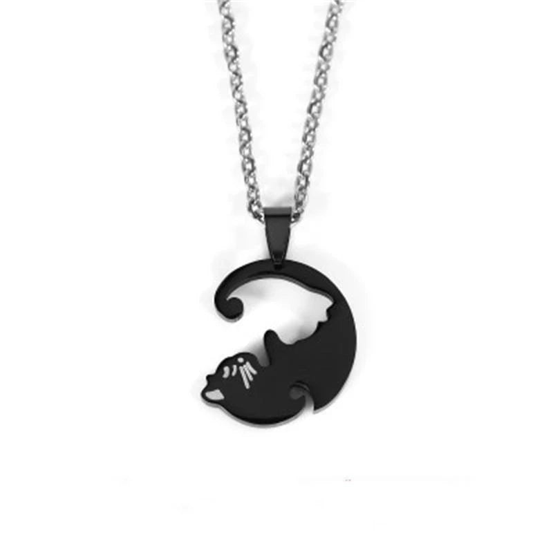 Magnetic Cuddling Kittens BFF Necklace Set - Cotairy™