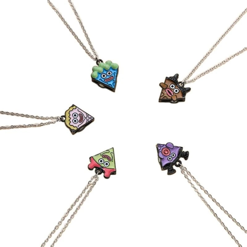 Vibrant Magnetic Friendship Necklace Set - Cotairy™