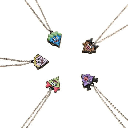 Vibrant Magnetic Friendship Necklace Set - Cotairy™