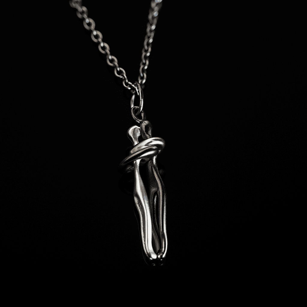 Couple/Best Friends Hugging Pendant Necklace — Cotairy™
