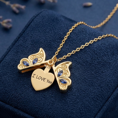 Hidden "I Love You" Locket Necklace - Cotairy™