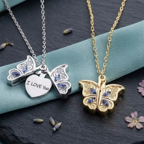 Hidden "I Love You" Locket Necklace - Cotairy™