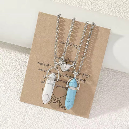 Natural Quartz Best Friend Necklace Set - Cotairy™