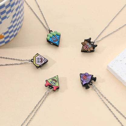 Vibrant Magnetic Friendship Necklace Set - Cotairy™