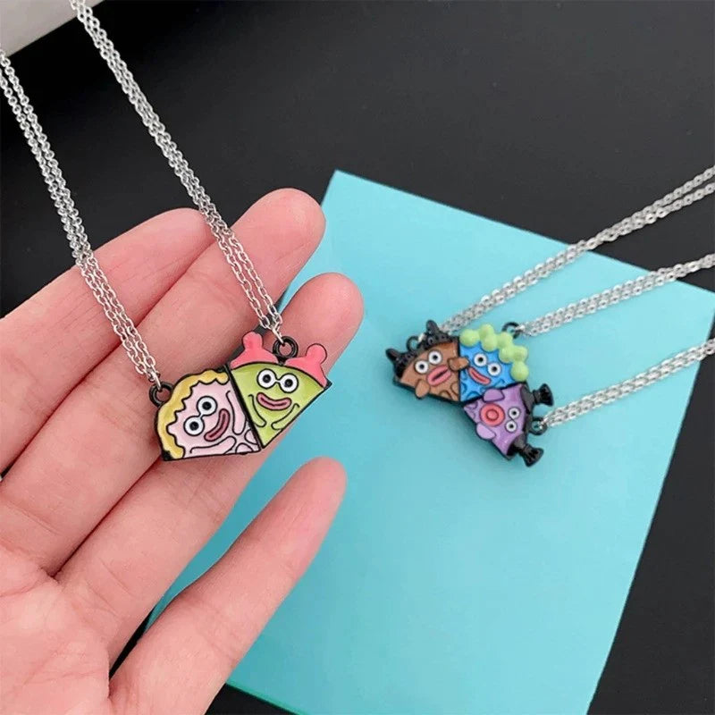 Vibrant Magnetic Friendship Necklace Set - Cotairy™