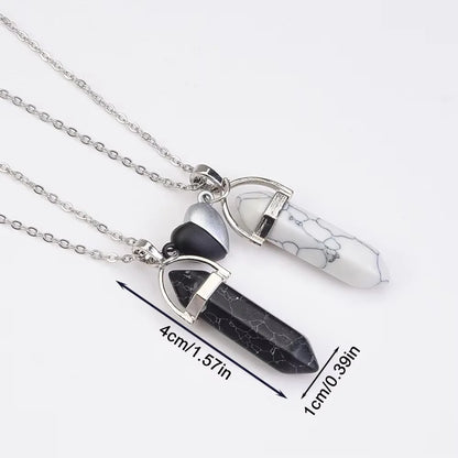 Natural Quartz Best Friend Necklace Set - Cotairy™
