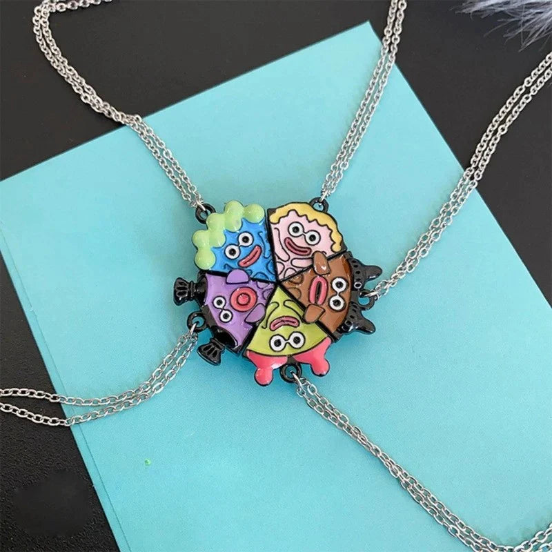 Vibrant Magnetic Friendship Necklace Set - Cotairy™