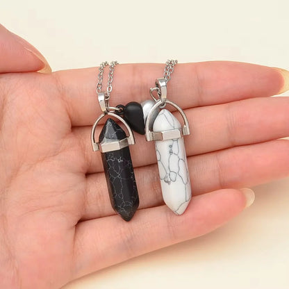 Natural Quartz Best Friend Necklace Set - Cotairy™